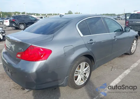 2010 Infiniti G37X из США, поврежденный, VIN JN1CV6AR3AM457574